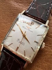 369/稼働 70年代 テクノス クーガー スクエア 自動巻き メンズ - メルカリ