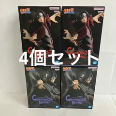 未開封 NARUTO疾風伝 うちはサスケ うちはイタチ フィギュア 4個セット SF4640 c101