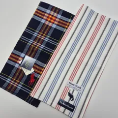 【新品】POLO RALPH LAUREN メンズハンカチ & タオルハンカチ セット