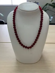 メノウ　ネックレス　留金SV