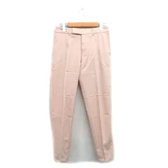 イエナ IENA スラックス パンツ センタープレス コットン シンプル 34 ベージュ /KT17