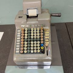 タイガー手回し計算機 H68-21 動作OK 昭和レトロ雑貨 アンティーク