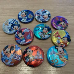 ディズニー　缶バッチ　10個セット