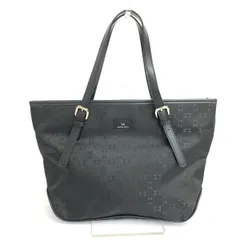 HANAE MORI ハナエモリ トートバッグ  総柄 ナイロン    ブラック レディース / 240001197245のサムネイル