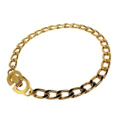 美品】Dior ディオール 喜平チェーン ゴールド ブレスレット 767