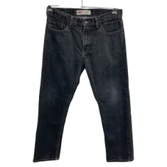 Levi's 505 レディース デニムパンツ W32 ブラック リーバイス ジップアップ コインポケット アメカジ デニム ジーンズ 2604-297