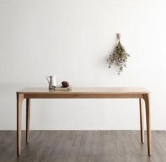 BOSCO ダイニングテーブル 180 北欧 ホワイトアッシュ 無垢材 - メルカリ