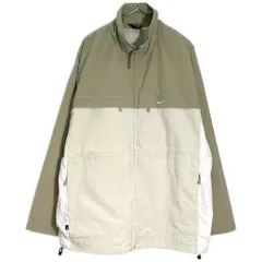 90年代 NIKE ナイキ ナイロンジャケット スポーツ バイカラー(メンズ L)中古 古着 X8358