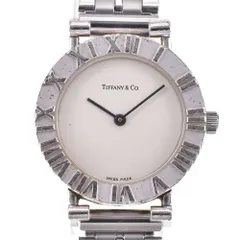 値下 ティファニー TIFFANY&Co. L0640 アトラス SV925 クォーツ レディース 良品 C#144218のサムネイル