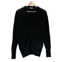 美品 24SS 1er Arrondissement プルミエアロンディスモン 18ゲージ ベーシック カーディガン ブラック レディース 古着 中古 USEDのサムネイル