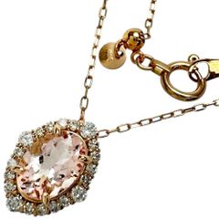 SALE】モルガナイト・サファイアネックレス - メルカリ