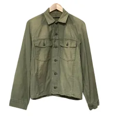 美品 AP STUDIO エーピーストゥディオ ヴィンテージ加工 オーバーサイズ ミリタリージャケット ブルゾン カーキ レディース 古着 中古 USED