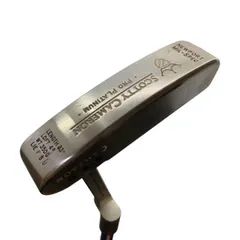 【中古】 タイトリスト SCOTTY CAMERON PRO PLATINUM NEWPORT MIL-SPEC パター PT スチール (フレックスその他) メンズ 男性用 右利き 右用 Bランク ゴルフクラブ
