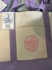 トレーダージョーズ エコバッグ large ラベンダー 新作