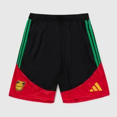 【送料無料・匿名配送】adidas アディダス ジャマイカ代表 2026 公式 Tiro トラベル ショーツ 黒 新品 正規品