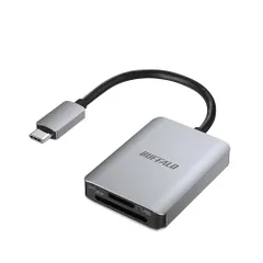 バッファロー SDカードリーダー USB Type-C 2-in-1 UHS-?対応 USB3.2 Gen1 SD SDHC SDXC microSD microSDHC microSDXC BSCR515U3CSVts