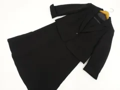 大きいサイズ 未使用品 長袖テーラードジャケット+五分袖ロング丈ワンピース ロングシーズンブラックフォーマル2点セット 23ABR 黒 喪服 礼服 冠婚葬祭 中古