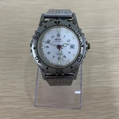 ％２【不動品】Quiksilver（クイックシルバー）逆回転防止ベゼル シルバー 【時計】【0.5】のサムネイル