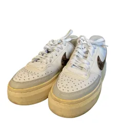 NIKE ナイキ W COURT VISION ALTA コート ビジョン アルタ 厚底 スニーカー DO2791-100 サイズ24cm ホワイト レディース 古着 中古 USED