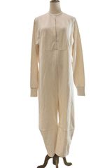 FUMIKA_UCHIDA SWEAT JUMP SUIT WHITE - メルカリ