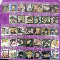 【セミコンプ】34種 呪術廻戦 4 シール ウエハース にふぉるーめーしょん 最新