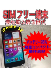 【極美品】iPhone SE 第3世代 バッテリー95％ 動作良好 ミッドナイト
