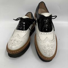 CHANEL バイカラー レースアップシューズ 35.5 未使用 ヴィンテージ