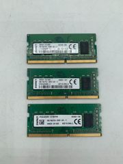 メモリPC4-3200AA-SA2-11 8GB×3枚まとめ売り Micron 8GB 1Rx8 PC4-3200AA-SA2-11 Laptop Memory MTA8ATF1G64HZ メモリー