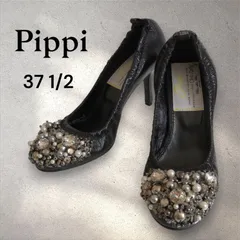 Pippi ピッピ ビジュー パンプス ブラック 37.5    24～24.5cmのサムネイル
