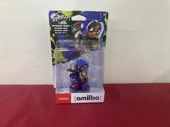 未開封品 【※※※】amiibo オクトリング【ブルｰ】(スプラトゥｰンシリｰズ)
