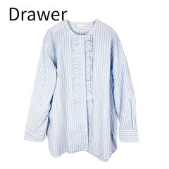 ノーリーズ リエミラー フリルブラウス レディース 38 2WAY シャツ 