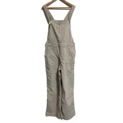 良品 patagonia パタゴニア ウィメンズ スタンドアップ クロップド コーデュロイ オーバーオール サロペット 75100 サイズ2 ベージュ レディース 古着 中古 USEDのサムネイル