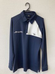 美品】1piu1uguale3golf×三浦技研/長袖ポロシャツ/ネイビー6 - メルカリ
