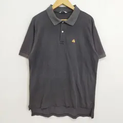 Brooks Brothers Golden Fleece ブルックス ブラザーズ ゴールデンフリース ポロシャツ 半袖 ワンポイント USA製 古着 VINTAGE ブラック XL D279