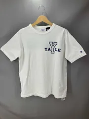 ★ Champion チャンピオン 半袖Tシャツ Champion × YALE university サイズM ホワイト 夏