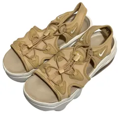 良品 NIKE ナイキ エアマックスココ スポーツサンダル CI8798-200 25cm ベージュ レディース 古着 中古 USED