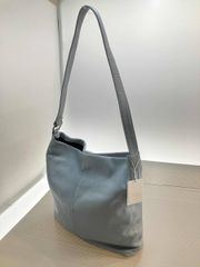 ☆新品☆SAZABY☆グレー 合成皮革 トートバッグ横43×縦25×マチ10 
