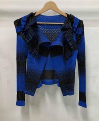 美品】EIKO KONDO フリルベスト ジレ ドット メッシュ 個性的 - メルカリ