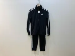 adidas アディダス セットアップ トラックジャケット ロングパンツ ジャージ上下セット サイズS 黒 ブラック FS4323 メンズ ポリエステル