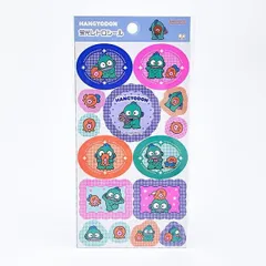 サンリオ ハンギョドン 蛍光レトロシール チェック サンスター文具 Sanrio 正規品