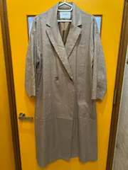 Y【Y5-47】◇  SLOBE IENA    サイズ不明　ロングコート　ベージュ　レディース