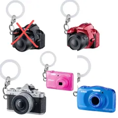 (まとめ) nikon ニコン ミニチュア めじるし マーキング アクセサリ ガチャ カプセルトイ