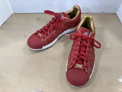 adidas アディダス レザースニーカー スニーカー バスケットシューズ 014139 SUPERSTAR 1 UNIVERSITY 赤 26.5cm 通年