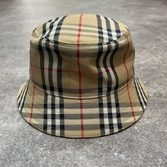 BURBERRY バケットハット チェック柄 Sサイズ - メルカリ