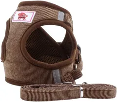 319R609 BBGS 犬用ハーネス 胴輪　小型犬(S, ブラック）