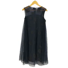 グレースクラス Grace Class ラメ刺繍レイヤードワンピース レディース JPN：36 