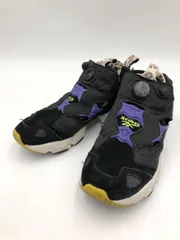 Reebok×ATMOS JOUETIE インスタポンプフューリー スニーカー size24?/黒 ■■ レディース