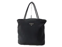 PRADA プラダ テスート ナイロン ハンドバッグ トートバッグ ブラック レディース ランポファスナー 白タグ20