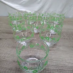 ガラス食器 TOYO GLASSトーヨーグラス 冷茶グラス 麦茶コップ 10点セット 箱入 長期間保管品 W290