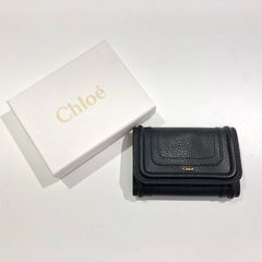 kaさま専用✨Chloé クロエ 二つ折り財布 マーシー レザー リング 金具